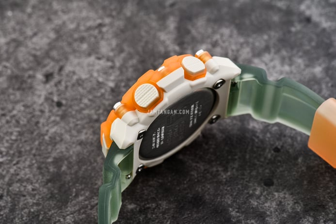 Casio G-Shock GMA-S2200PE-5ADR Spring And Summer Digital Analog Dial Green Transparent Resin Band