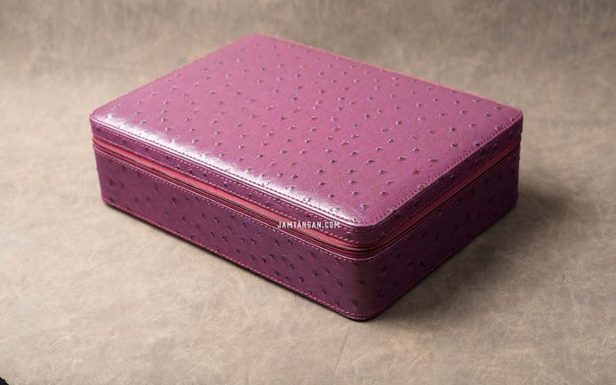 Kotak Jam Tangan Driklux 8W-8-OS-PU Pink Leather Box