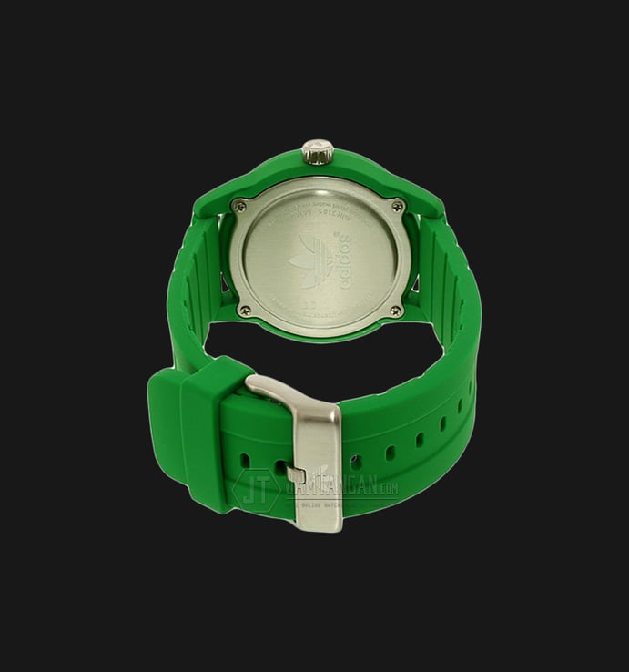 Adidas ADH3105 1969 Green Silicone Three-Hand Watch
