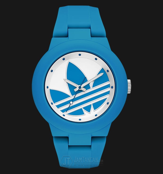Adidas ADH3118 Aberdeen Multicolour Dial Blue Rubber Strap Watch