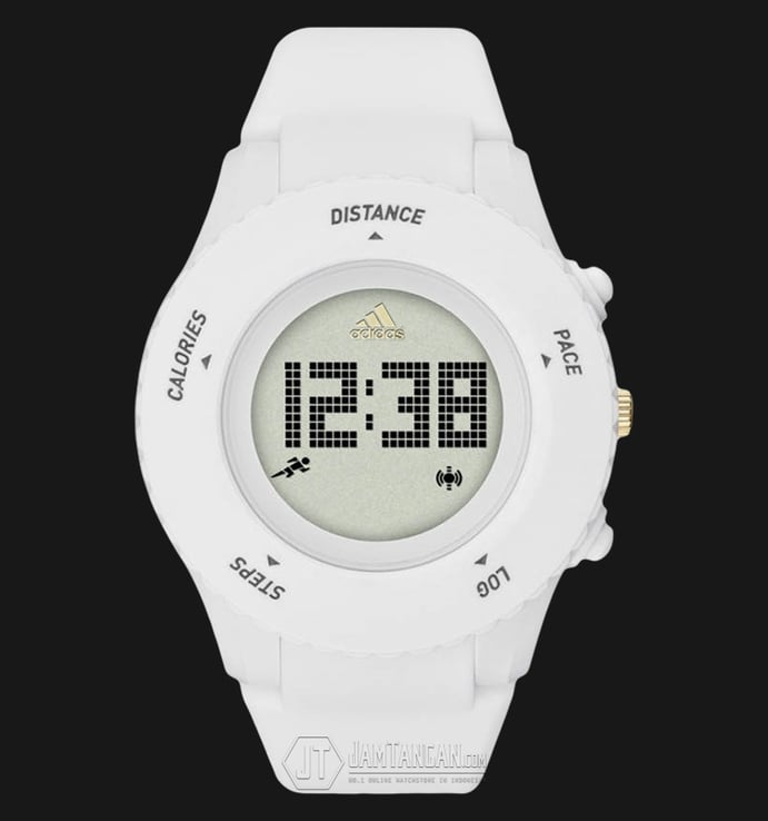Adidas ADP3204 Sprung Digital White Rubber Strap Watch