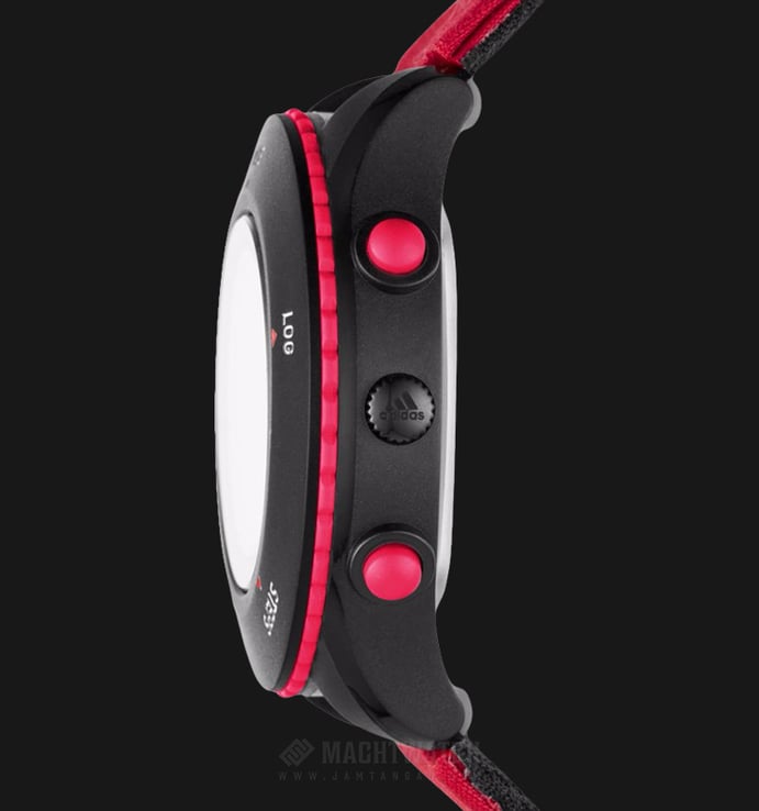 Adidas ADP3278SET Digital Sport Watch Sprung Red Cloth Strap