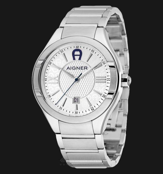 Aigner Lonato A102108 Men Silver Dial Stainless Steel Strap