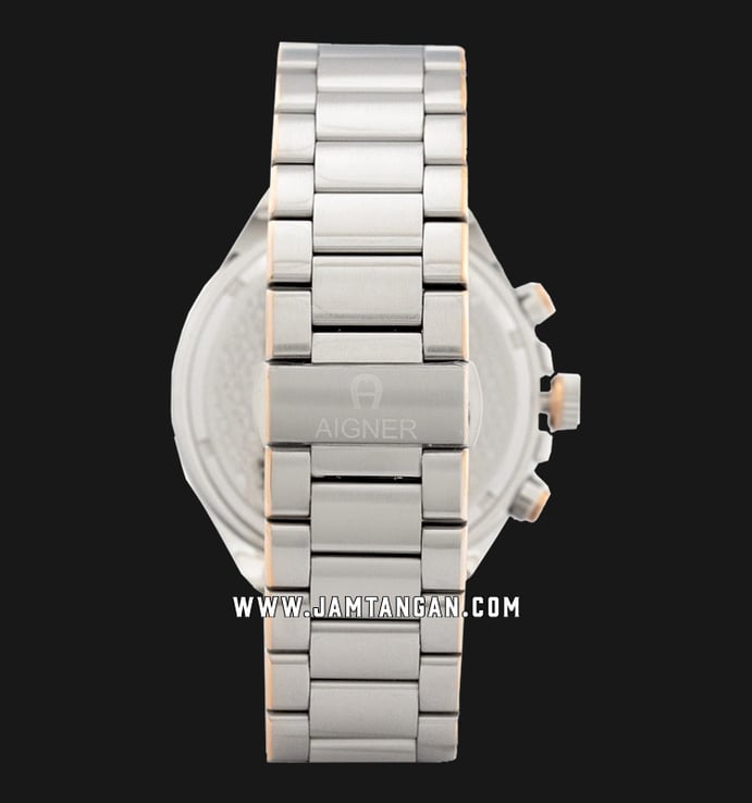 Aigner Lecce A151103 Men Skeleton Dial Stainless Steel Strap