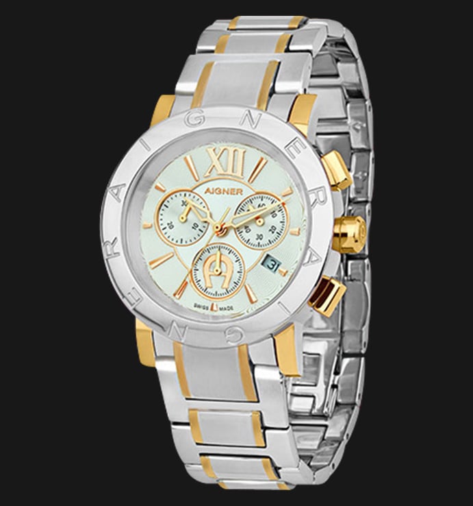 Aigner Cortina A26517 Stainless Steel White Dial