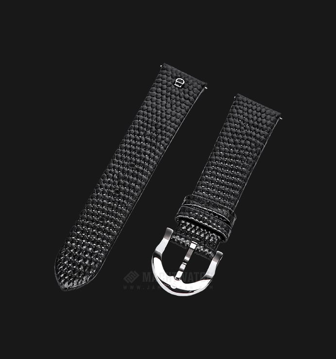Aigner Asti Due A32279B Ladies Black Dial Black Leather Strap + Extra Strap