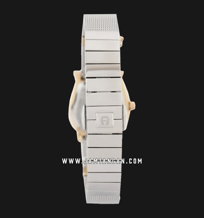 Aigner Varese A45609A Ladies Mother Of Pearl Dial Silver Gold Stainless Steel Strap