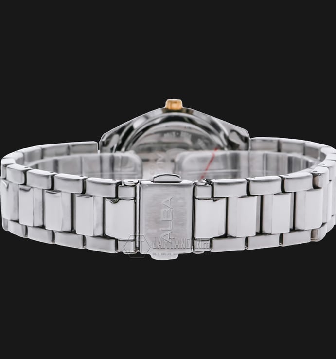 Alba AH7G27X1 White Dial Stainless Steel Bracelet