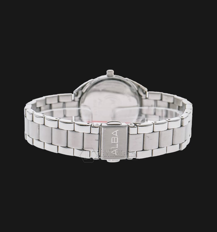 Alba AH7H62X1 White Dial Stainless Steel Bracelet