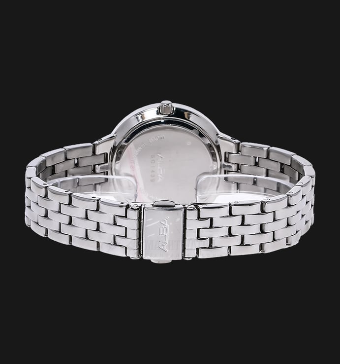 Alba AP6459X1 White Dial Stainless Steel Bracelet