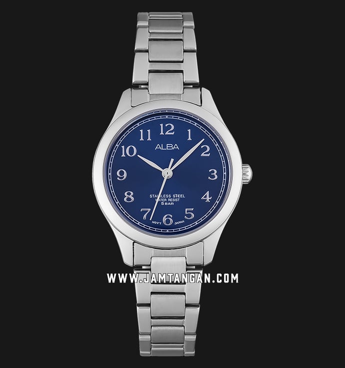 Alba ARSY91X1 Blue Dial Stainless Steel