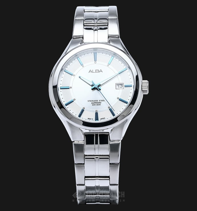 Alba AS9779X1 Men Silver Dial Stainless Steel