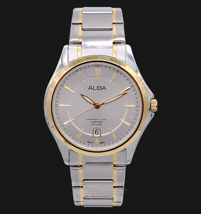 Alba AS9952X1 Silver Dial Stainless Steel Bracelet