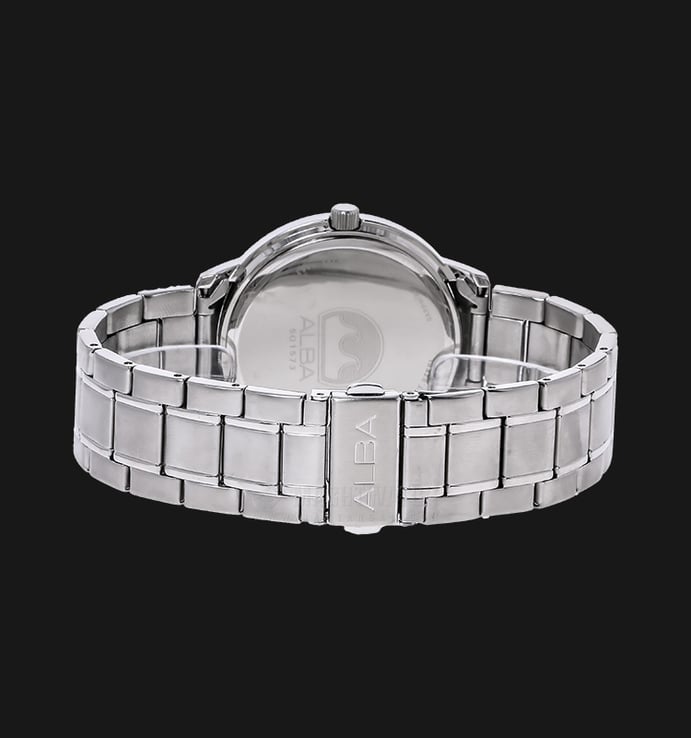 Alba AS9A53X1 White Dial Stainless Steel Bracelet
