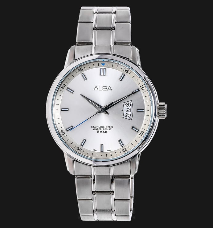 Alba AS9B27X1 Silver Dial Stainless Steel Bracelet