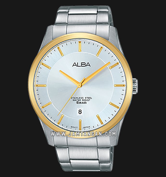 Alba AS9C20X1 Men Silver Dial Stainless Steel 