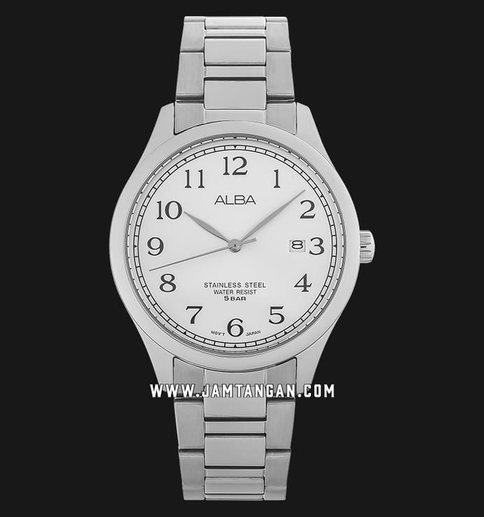 Alba AS9F13X1 Silver Dial Stainless Steel
