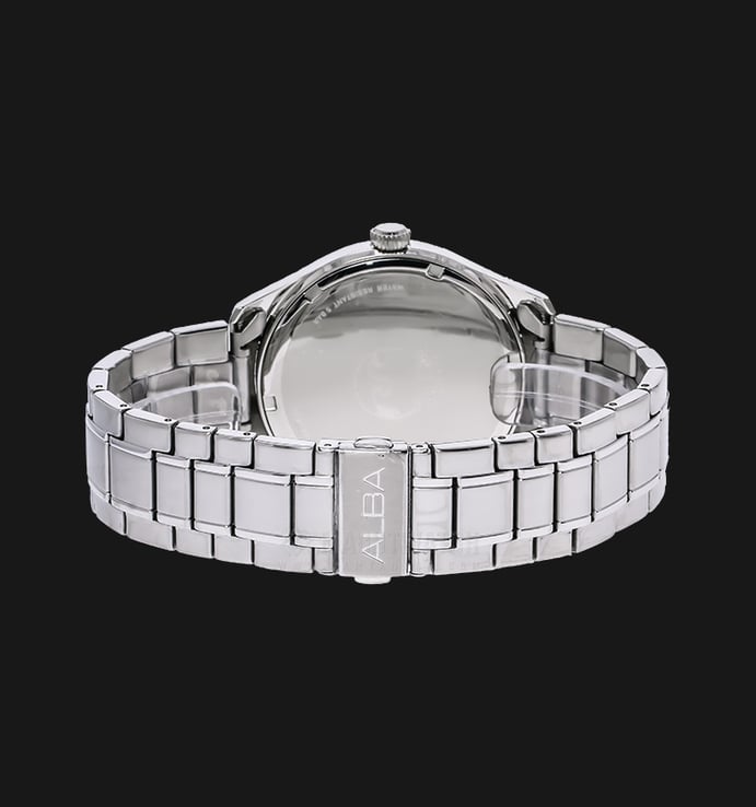 Alba AV3473X1 Black Dial Stainless Steel Bracelet