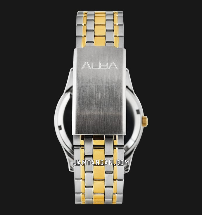 Alba AXHK90X1 Gold Dial Dual Tone Stainless Steel