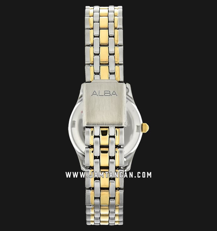 Alba AXT852X1 Ladies Gold Dial Dual Tone Stainless Steel