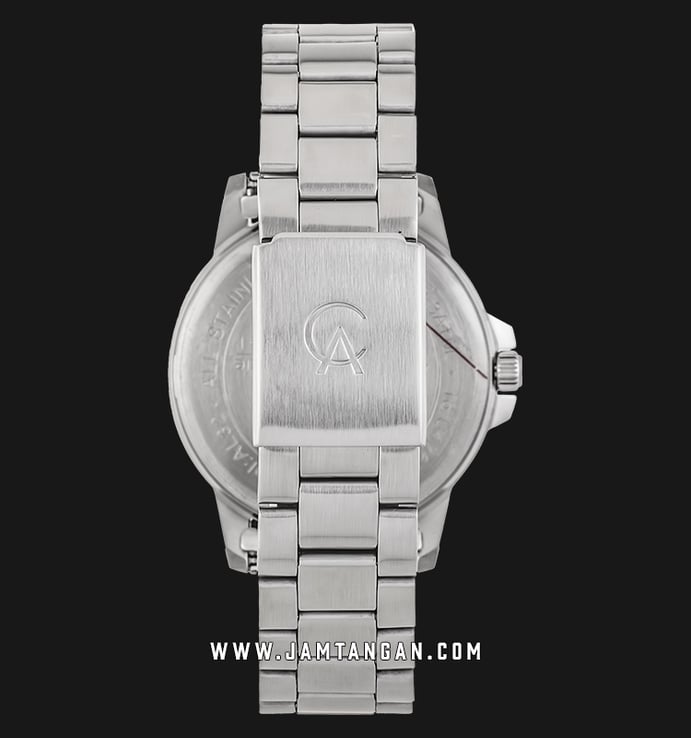 Alexandre Christie Primo Steel AC 1008 MD BSSSL Men White Dial Stainless Steel Strap