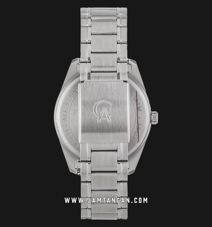 Alexandre Christie Primo Steel AC 1012 ME BSSSL Men Silver Dial Stainless Steel Strap