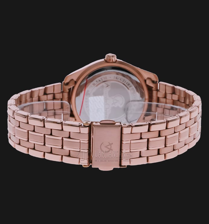 Alexandre Christie AC 2497 BF BRGLN Rose Gold Dial Stainless Steel Strap