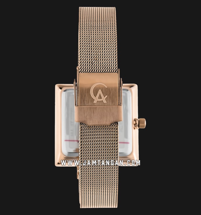Alexandre Christie AC 2510 LH BRGSL Tranquility Ladies Silver Dial Rose Gold Stainless Steel