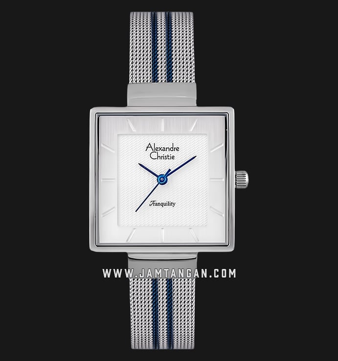 Alexandre Christie AC 2510 LH BTUSL Tranquility Ladies White Dial Dual Tone Stainless Steel