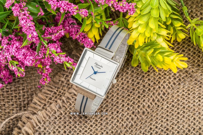 Alexandre Christie AC 2510 LH BTUSL Tranquility Ladies White Dial Dual Tone Stainless Steel