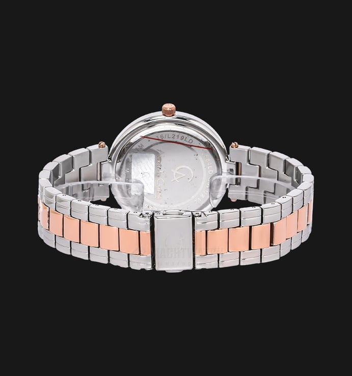 Alexandre Christie AC 2584 LD BTGSL Ladies Passion Sunray Dial Dual-tone Stainless Steel