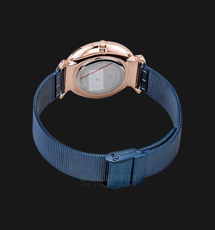 Alexandre Christie Tranquility AC 2639 LH BURBU Ladies Blue Dial Blue Stainless Steel Strap