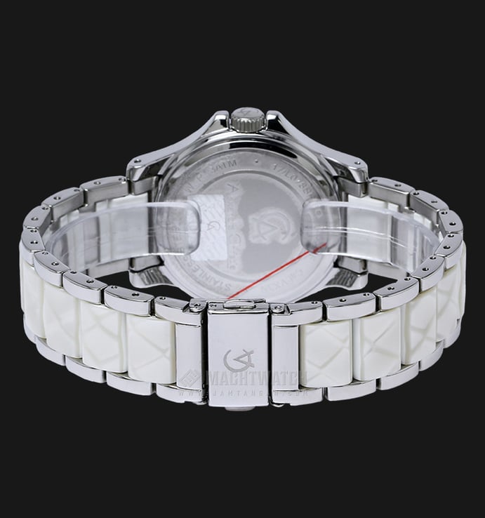 Alexandre Christie AC 2652 BF BSSMSSL Passion Mother of Pearl Dial Ceramic-Stainless Steel