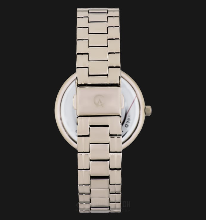 Alexandre Christie AC 2679 LD BCGSL Ladies Mother Of Pearl Dial Light Gold Stainless Steel 