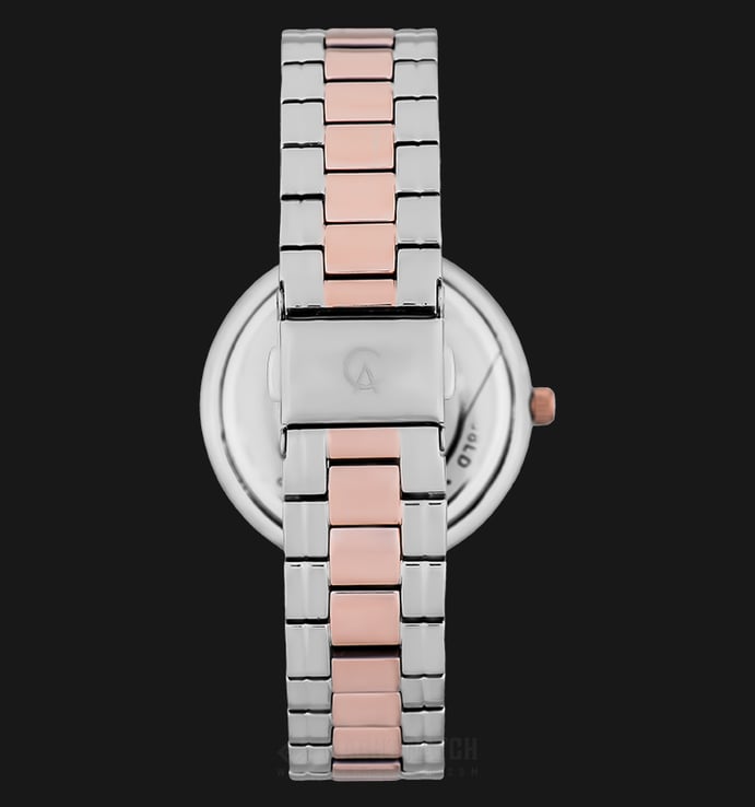 Alexandre Christie AC 2679 LD BTRSL Ladies Mother Of Pearl Dial Dual Tone Stainless Steel 