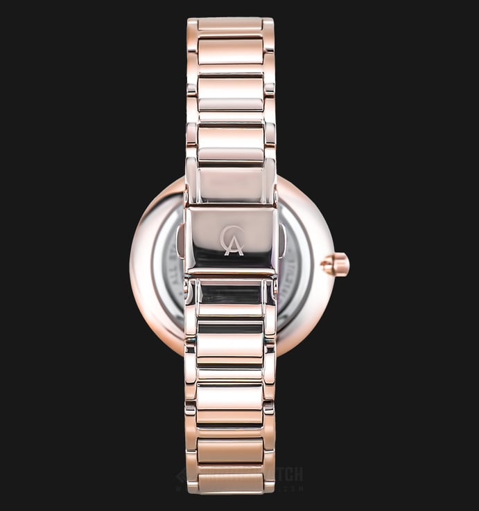 Alexandre Christie AC 2685 LD BRGMS Ladies Mother of Pearl Dial Rose Gold Stainless Steel