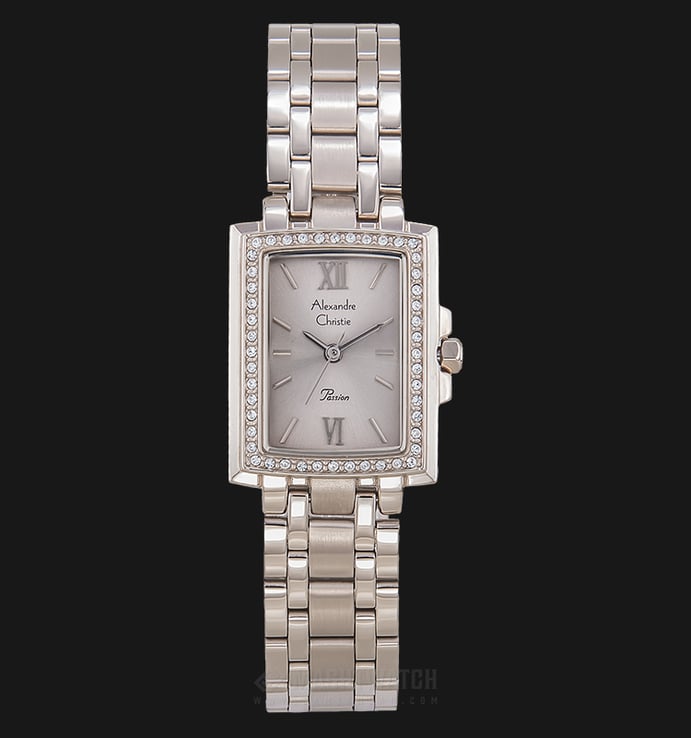 Alexandre Christie Passion AC 2692 LH BCGCN Ladies Beige Dial Stainless Steel