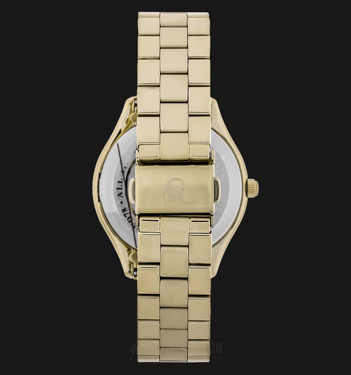 Alexandre Christie AC 2715 BF BGPMS Ladies Mother of Pearl Dial Gold Stainless Steel