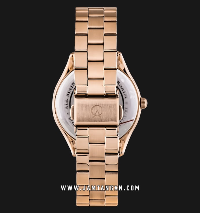 Alexandre Christie AC 2715 BF BRGRG Ladies Mother of Pearl Dial Rose Gold Stainless Steel