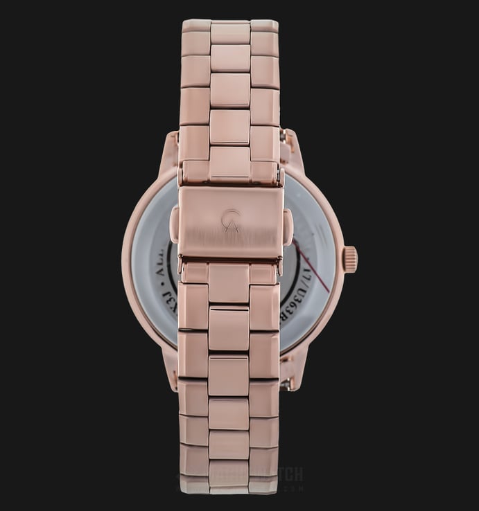 Alexandre Christie AC 2720 BF BRGMS Ladies Mother Of Pearl Dial Rose Gold Stainless Steel 
