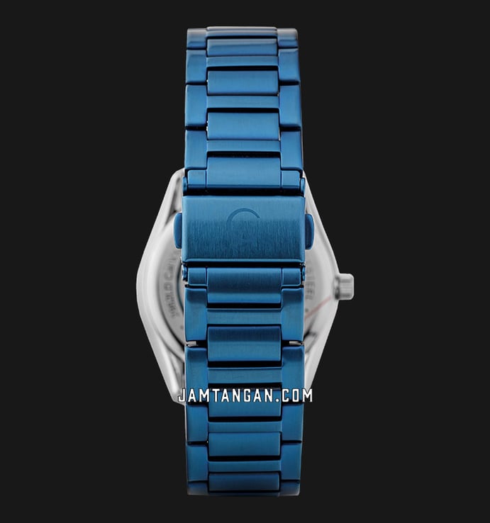 Alexandre Christie Passion AC 2952 LD BTUBU Soft Blue Dial Blue Stainless Steel Strap