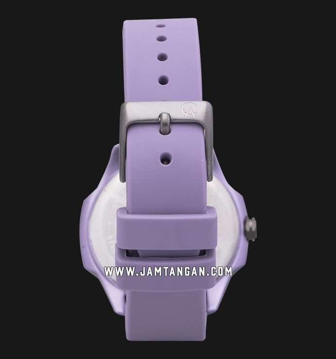 Alexandre Christie Passion AC 2A11 LD RRGPU Ladies Purple Dial Purple Rubber Strap