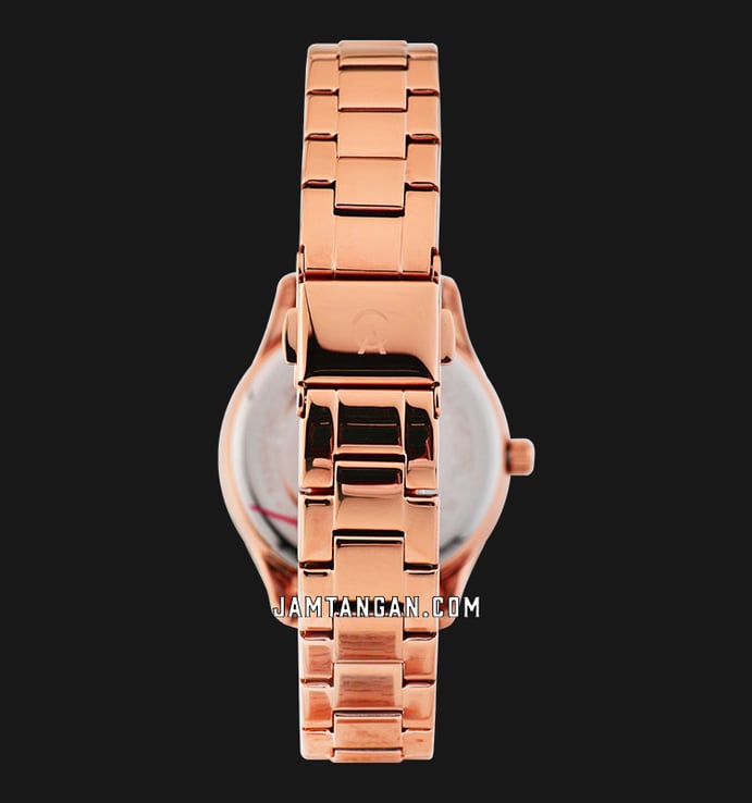 Alexandre Christie Passion AC 2A84 BF BRGRG Ladies Rose Gold Dial Rose Gold Stainless Steel Strap