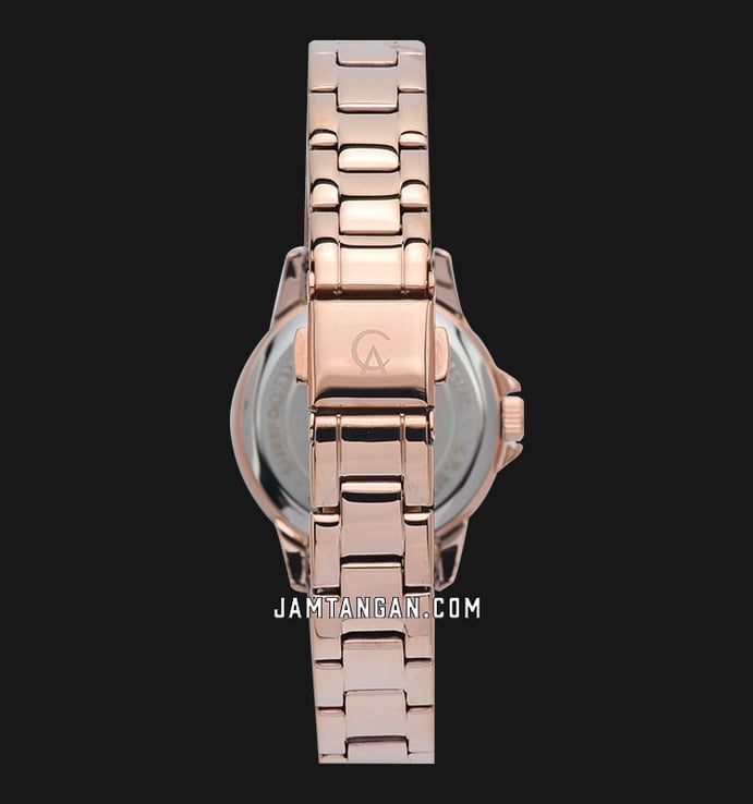 Alexandre Christie Passion AC 2A99 BF BRGDB Ladies Brown Dial Rose Gold Stainless Steel Strap