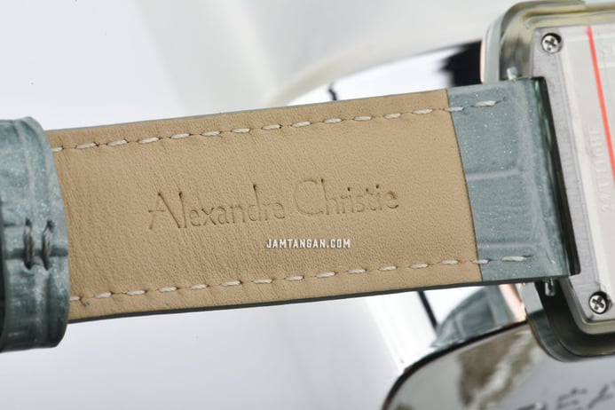 Alexandre Christie AC 3030 BF LRGLB Ladies Puritan Grey Dial Puritan Grey Leather Strap