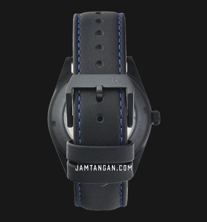 Alexandre Christie Automatic AC 3040 MA LIPBU Man Blue Dial Black Leather Strap + Ekstra Strap
