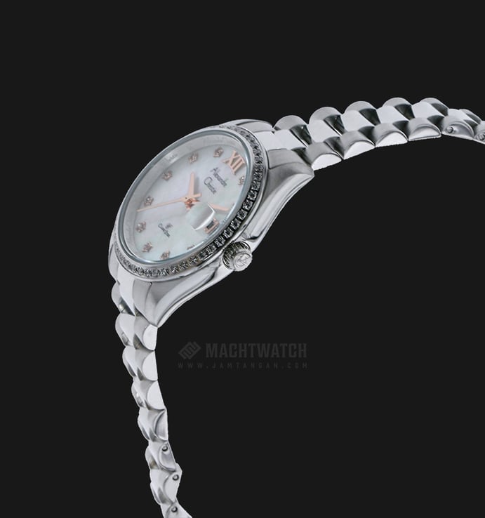 Alexandre Christie AC 5005 LD BSSMS Mother of Pearl Dial Stainless Steel
