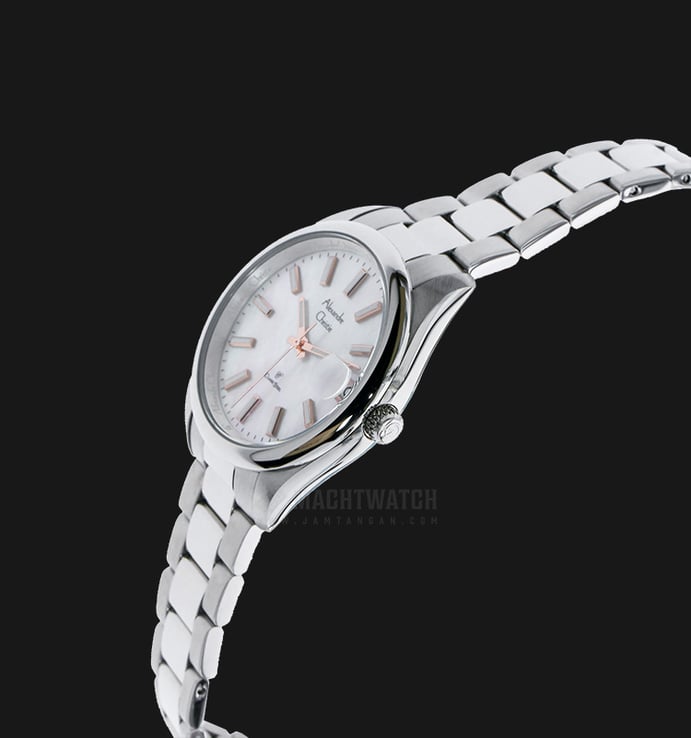 Alexandre Christie AC 5009 LD BSSMS Mother of Pearl Dial Stainless Steel