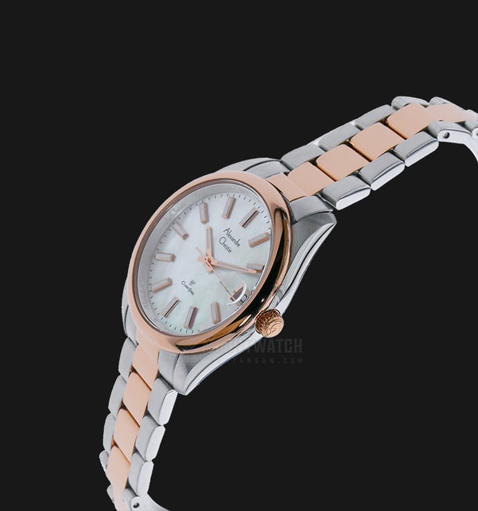 Alexandre Christie AC 5009 LD BTRMS Mother of Pearl Dial Stainless Steel