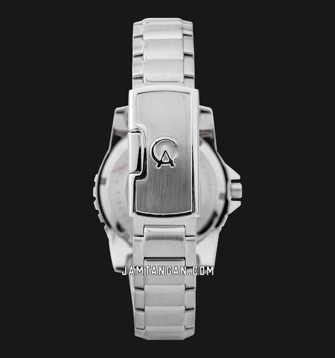 Alexandre Christie Multifunction AC 6141 BF BTBSL White Dial Stainless Steel Strap